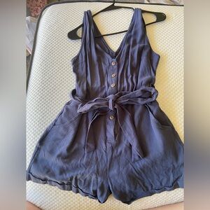 Vici Navy Blue Knit Fabric